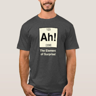 Ah el elemento de la camisa Geeky divertida de la