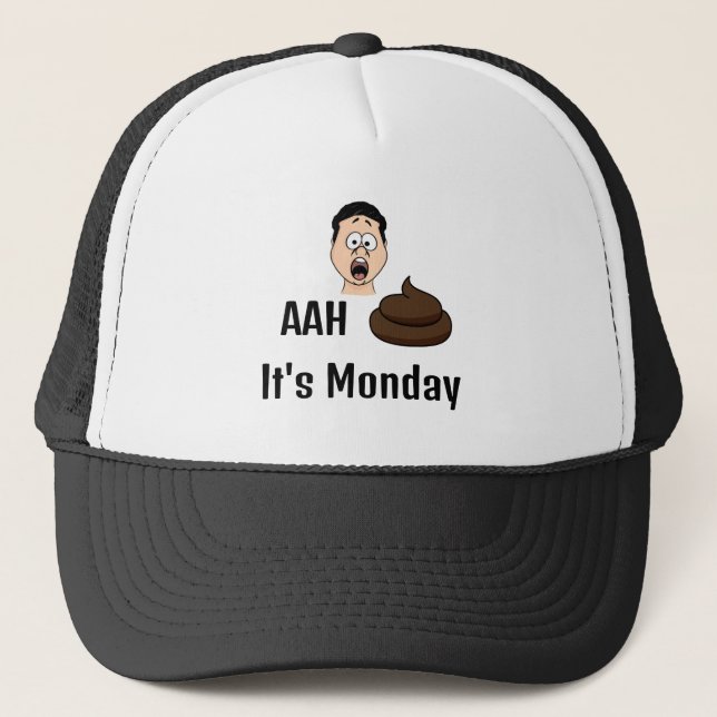 Ah S&%# Es Lunes Sombrero Camionero (Anverso)