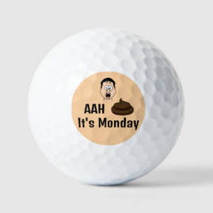 Ah S&%# Son las bolas de golf de lunes a viernes