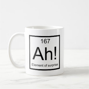 ¡Ah! Taza de café Elemento de Sorpresa