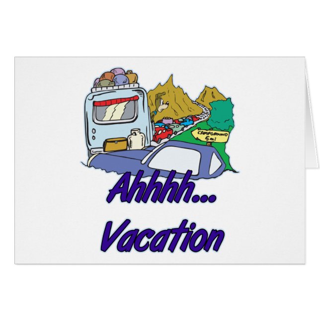 Ahh Vacation Camping (Anverso (Horizontal))