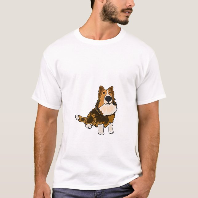 AHL- camisa del dibujo animado del perro de (Anverso)