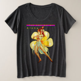 Ahola Fun Fashion Plus Size T-Shirt