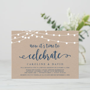 Ahora es hora de celebrar, Invitación de fuga de b
