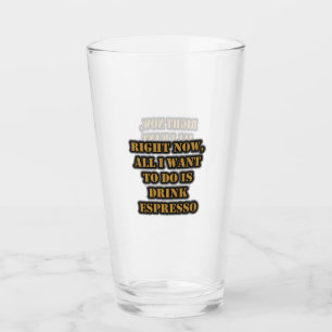 Ahora, Lo Único Que Quiero Hacer Es Tomar Espresso