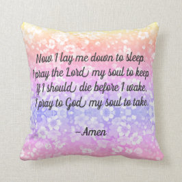 Ahora me pongo en la cama Oración almohada REVERTI