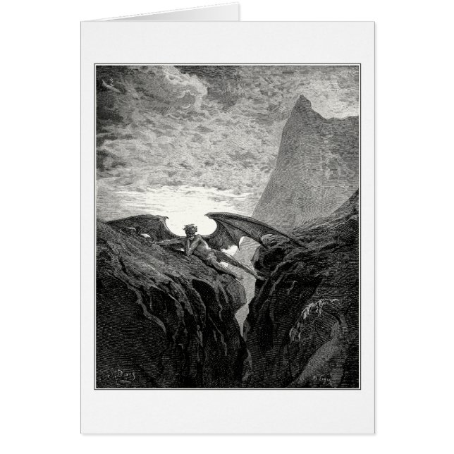 Ahora noche su curso comenzó, por Gustavo Dore (Frente)