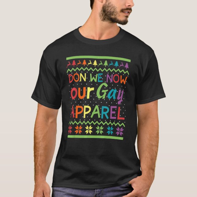 ¿Ahora somos Navidades gay vestidos de orgullo LGB (Anverso)