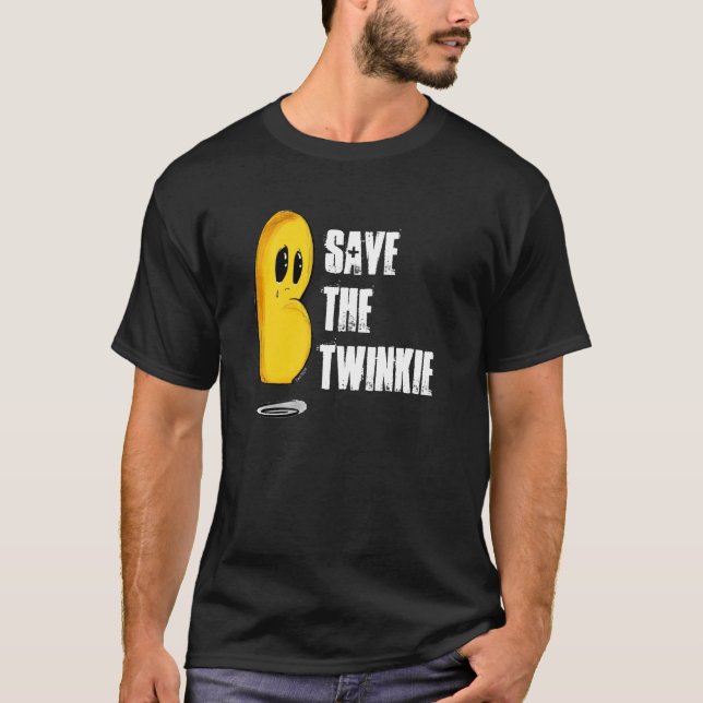 "Ahorre camiseta del Twinkie" por favor (Anverso)