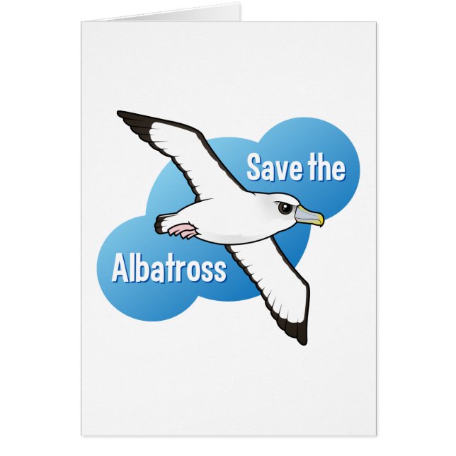 Ahorre el albatros (el vuelo) (Frente)