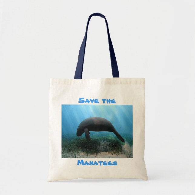 Ahorre el bolso del viaje de los Manatees (Frente)