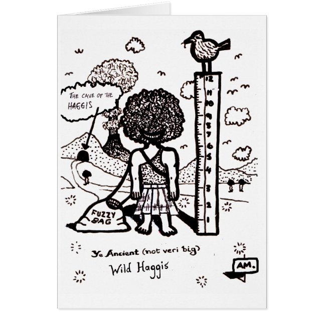 Ahorre el Haggis salvaje (Frente)