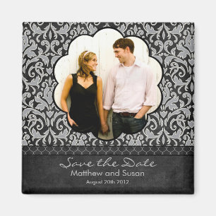 Ahorre el imán de la boda de la fecha