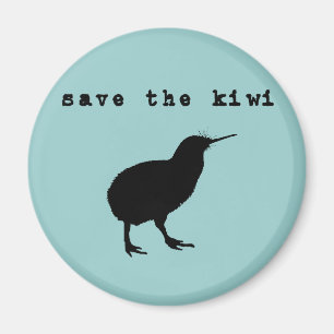 Ahorre el imán del kiwi