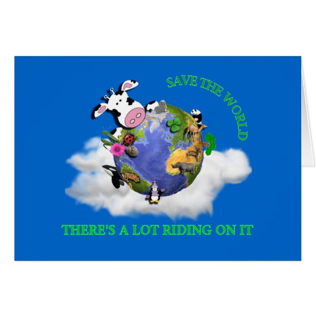 Ahorre el mundo (Anverso (Horizontal))