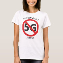 Ahorre el planeta, pare la camiseta 5G