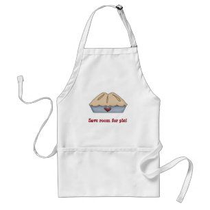¡Ahorre el sitio para la empanada! Delantal