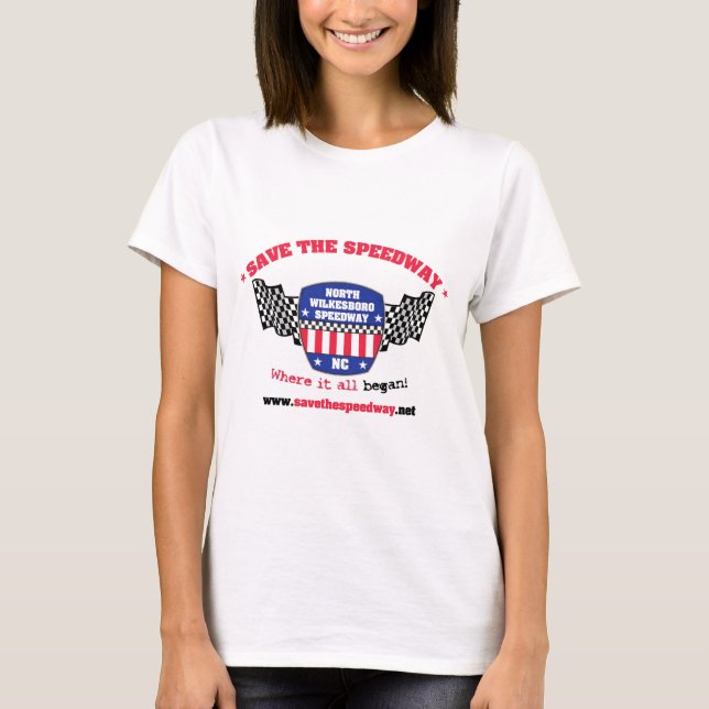 Ahorre la camisa para mujer del carretera (Anverso)