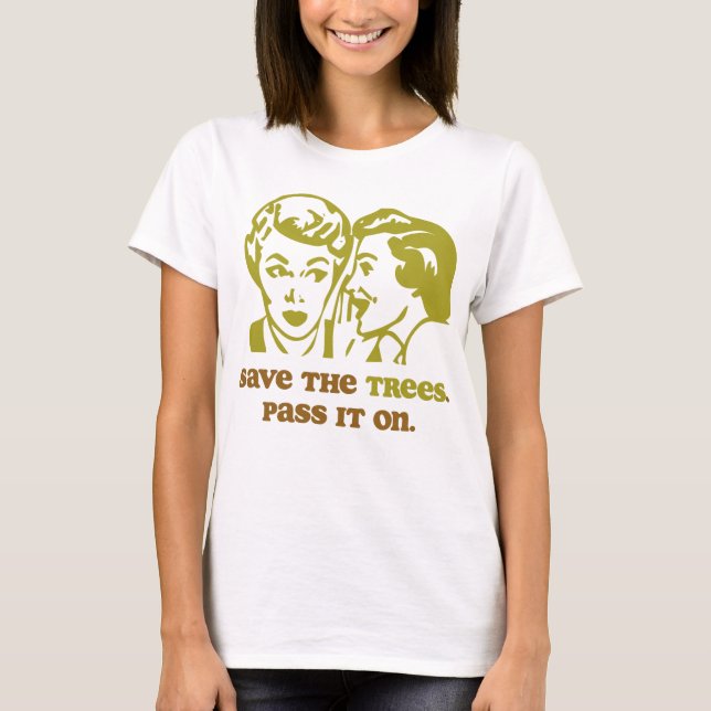 Ahorre la camiseta de la muñeca de las señoras de (Anverso)