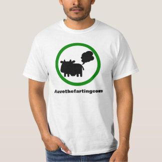 Ahorre la camiseta de las vacas el Farting