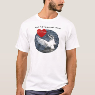 Ahorre la camiseta de los cisnes