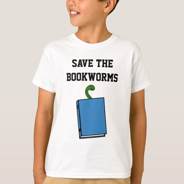 Ahorre la camiseta de los ratones de biblioteca (Anverso)