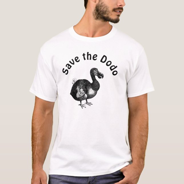 Ahorre la camiseta del Dodo (Anverso)