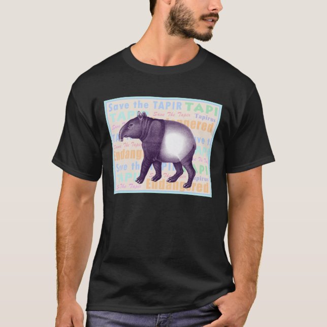 Ahorre la camiseta del Tapir (Anverso)