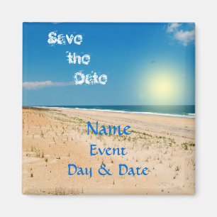 Ahorre la fecha - imán