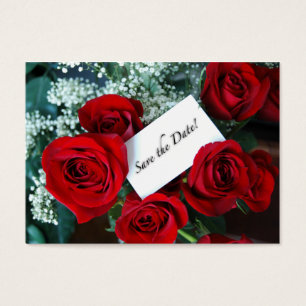 Ahorre la tarjeta de los rosas rojos de la tarjeta