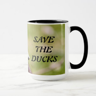 Ahorre la taza de café de los patos