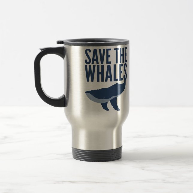 Ahorre la taza del viaje de las ballenas (Izquierda)