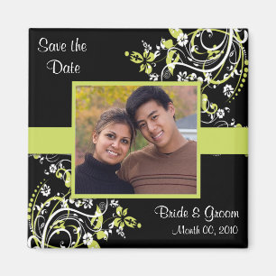 Ahorre los imanes de la foto de la fecha