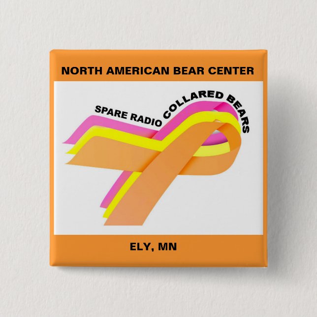 ¡Ahorre los osos agarrados! Botón (Anverso)