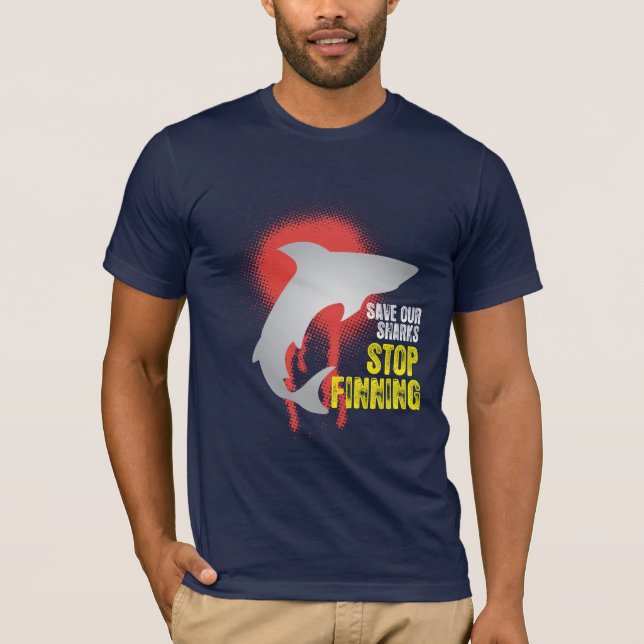 Ahorre nuestra camiseta de Finning de la parada de (Anverso)