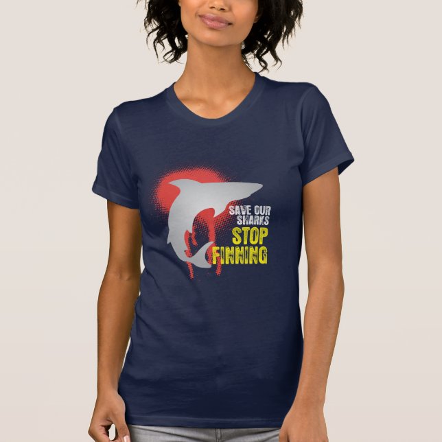 Ahorre nuestra camiseta de Finning de la parada de (Anverso)