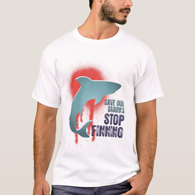 Ahorre nuestra camiseta de Finning de la parada de (Anverso)