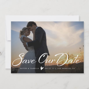 Ahorre nuestra invitación de la foto de la capa de