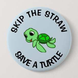 Ahorre un botón de la tortuga