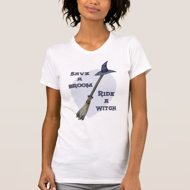 Ahorre una camiseta de la escoba (Anverso)