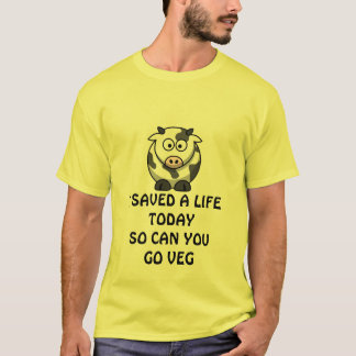 AHORRE UNA CAMISETA DE LA VIDA