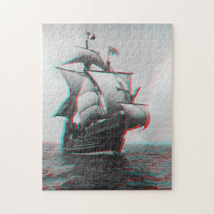 ¡Ahoy, afable! rompecabezas 3D