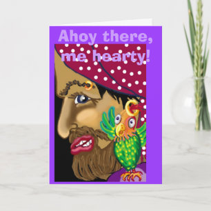 ¡Ahoy ahí, soy cordial! Invitación de fiesta pirat