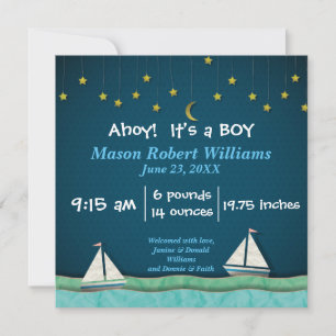 Ahoy, es un bote de niños y estrellas - Anuncio de