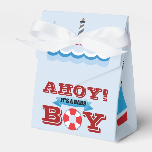 Ahoy es un niño pequeño, caja de favores (Front Side)