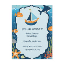 "¡Ahoy! Es una invitación de Boy_ Baby Shower