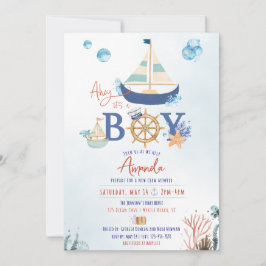 Ahoy es una invitación de un chico náutico a Baby 