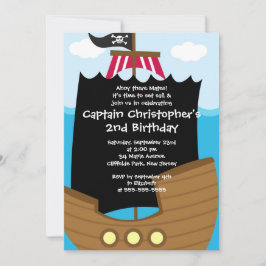 Ahoy invitaciones lindas de la fiesta de