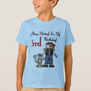 Ahoy Matey Pirate Tres camisetas y regalos de cump