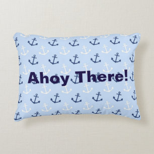 Ahoy There Ancla - Almohada Rectangular